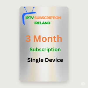 3 Month IPTV Subscription Ireland