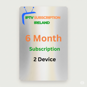 6 Month IPTV Subscription Ireland 2 Devices